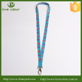 Lovecolour custom ticket holder lanyard with metal hook